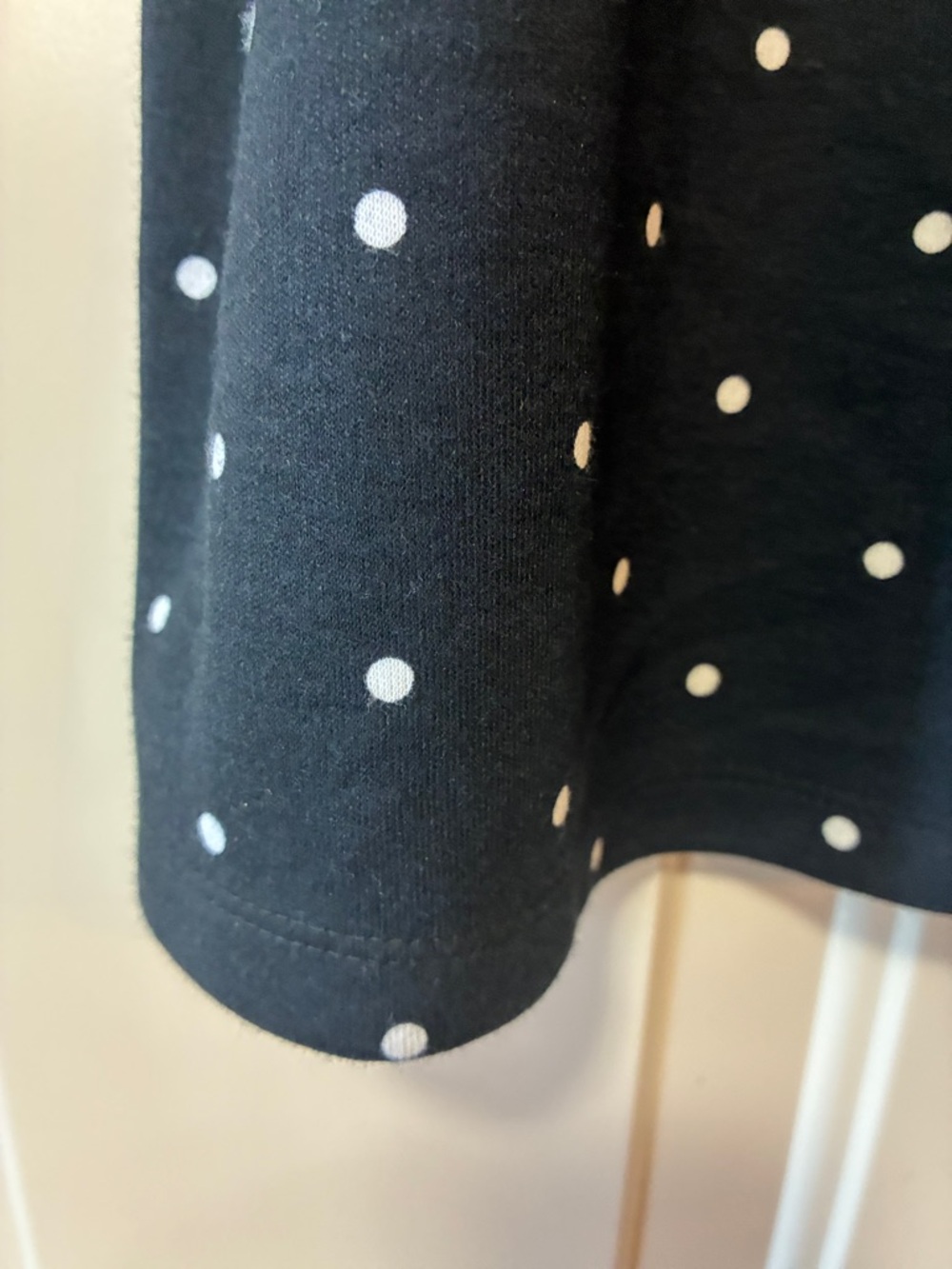 Size 0X (14/16W) Karen Scott Black and White Dot & Pink Floral Top - Picture 8 of 12